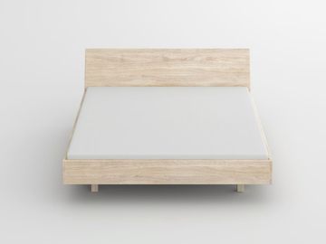 QUADRA SOFT - Solid wood double bed by Vitamin Design - view 3